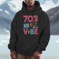 70s Retro Style Roller Skate Cassette Music Nostalgia Unisex Hoodie
