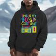 This Is My 90's Costume Retro 1990s Style Cassette Nostalgia Unisex Hoodie This Is My 90's Costume Retro 1990s Style Cassette Nostalgia Unisex Hoodie
