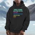 90's Lover Nineties 1990's Born Nostalgia Politics Unisex Hoodie
