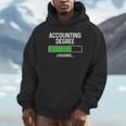 Accounting Degree Loading Shirt Graduation Student Unisex Hoodie