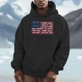 America US Flag Books Library Reading For Book Lover Reader Unisex Hoodie