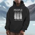 Bigfoot People Not a Big Fan Sasquatch Introvert Unisex Hoodie