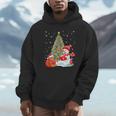 Book Christmas Tree Bookworm Gingerbread Man Snowman Reading Unisex Hoodie Book Christmas Tree Bookworm Gingerbread Man Snowman Reading Unisex Hoodie