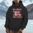 All Booked For Valentines Book Coffee Teacher Women Unisex Hoodie