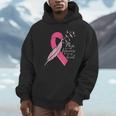 Breast Cancer Awareness In Memory Of Mom Butterfly Pink Unisex Hoodie