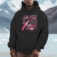 Breast Cancer Awareness I Wear Pink In Memory Of My Mom Unisex Hoodie