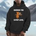 Cat Ignoring You Expert Level Orange Tabby Introvert Unisex Hoodie Cat Ignoring You Expert Level Orange Tabby Introvert Unisex Hoodie