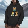 Cats Reading Book Lover Reading Bookworm Reader Unisex Hoodie Cats Reading Book Lover Reading Bookworm Reader Unisex Hoodie