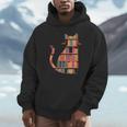 Cats Reading Books Librarian Library Readers Unisex Hoodie Cats Reading Books Librarian Library Readers Unisex Hoodie