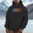 Class Of 2027 Graduate Shirts For Men Women Graduation Retro Unisex Hoodie