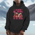 I Closed My Book To Be Here Valentines Book Lover Bookish Unisex Hoodie