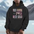 Colorful Proud Grandma 2024 NICU Graduate Baby Graduation Unisex Hoodie
