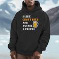 I Like Craft Beer & Maybe 3 People Introvert Beer Fans Unisex Hoodie
