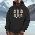 Cute Snowman Reading Books Christmas Winter Book Lover Unisex Hoodie Cute Snowman Reading Books Christmas Winter Book Lover Unisex Hoodie