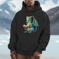 Dragon With Book Unisex Hoodie Dragon With Book Unisex Hoodie