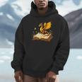 Dragon Fantasy Book Lover Bookish Reader Bookworm Wildflower Unisex Hoodie