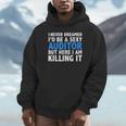 Never Dreamed I'd Be a Sexy Auditor Graduation Unisex Hoodie