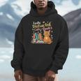 Easily Distracted By Cats And Books Book & Cat Lover Unisex Hoodie