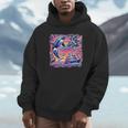 EAT THE RICH 90S NOSTALGIA WHALE ORCA YAHCT RETRO Unisex Hoodie