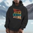 Eat Sleep Read Repeat Reading Books Reader Bookworm Unisex Hoodie