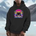 Ew Cat Misanthrope Introvert Synthwave 80s Unisex Hoodie Ew Cat Misanthrope Introvert Synthwave 80s Unisex Hoodie