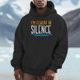 Im Fluent In Silence Introvert Unisex Hoodie Im Fluent In Silence Introvert Unisex Hoodie