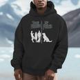 Your Friends Vs My Friend Introvert Pet Dog Owner Men Women Kids Unisex Hoodie