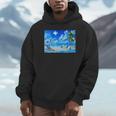 Frutiger Aero Beach Y2k Aesthetic Palm Tree Sand Ocean Unisex Hoodie