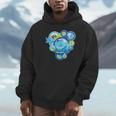 Frutiger Aero Metro Abstract Maximalism 2000s Nostalgia Unisex Hoodie