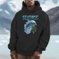 Frutiger Aero Splashy Dolphin Y2k Aesthetic Graphic Unisex Hoodie