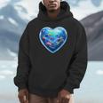 Frutiger Aero Y2K Heart Unisex Hoodie
