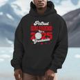 Girlfriend Of a 2025 Graduate Prom Graduation 25 VolleyBall Unisex Hoodie