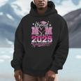 Graduation 2025 Proud Mom Of 2025 Graduate Floral Women Unisex Hoodie
