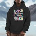 Groovy In My Last Day Of School Era Second Grade Graduation Unisex Hoodie