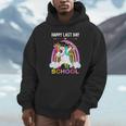 Happy Last Days Of School Graduation Class 2022 Unicorn Girl Unisex Hoodie