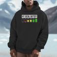 Introvert My Social Battery Low Level Graphic Unisex Hoodie Introvert My Social Battery Low Level Graphic Unisex Hoodie