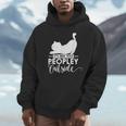 It's Way Too Peopley Outside Cute Cat Introvert Unisex Hoodie