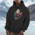 Kawaii Eagle Reads Book Reading Library Book Bookworm Unisex Hoodie
