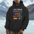 Kids Kindergarten Graduation Class Of 2021 Shirt I Just Graduated Unisex Hoodie