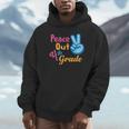 Last Day Of School Peace Out Grade 4 Graduation Kids Unisex Hoodie