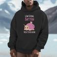 Low Social Battery Cute Snail With House Introvert Cozy Home Unisex Hoodie Low Social Battery Cute Snail With House Introvert Cozy Home Unisex Hoodie