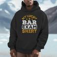 My Lucky Bar Exam Shirt Lawyer Law School Graduation Unisex Hoodie