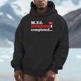 Master Of Education Completed Teacher Master Graduation For Men Women Unisex Hoodie