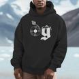 Old School Dad OG Hip Hop Head Vinyl Retro 80s90s Nostalgia Unisex Hoodie