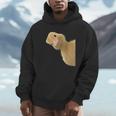 Peking Duck Peeking Chef Graduation Farm Duck Lover Unisex Hoodie