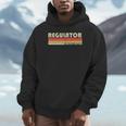 Personal Christmas Retro Vintage Graduation REGULATOR Job Title Profession Birthday Worker Idea Unisex Hoodie