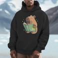 Pet Capybara Is Reading Library Capy Word Book Day Teacher Men Women Kids Unisex Hoodie Pet Capybara Is Reading Library Capy Word Book Day Teacher Men Women Kids Unisex Hoodie