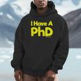 Pretty Huge Dick Joke Graduation PhD Humor Unisex Hoodie