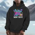 Retro 80s Style 90s Pop Fashion Nostalgia Eighties Music Unisex Hoodie