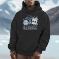 Rock Paper Scissors Nothing Beats Reading Book Lover Unisex Hoodie